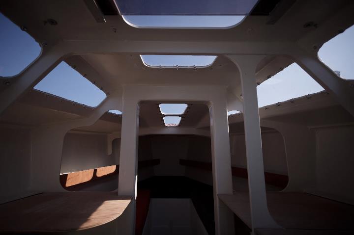 Voilier contreplaqué. Construction amateur voilier. Architecte voilier. Voilier Morbihan. Frédéric Wetzel Architecte. Voilier 7.5m