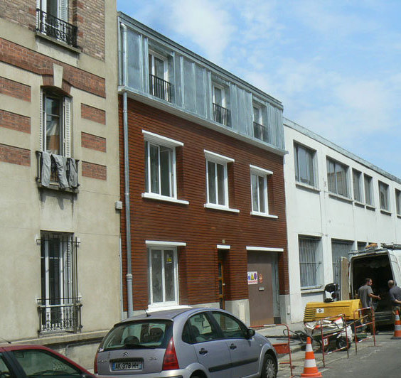 Transformation immeuble Pantin. Aménagement immeuble Pantin. Architecte immeuble Pantin