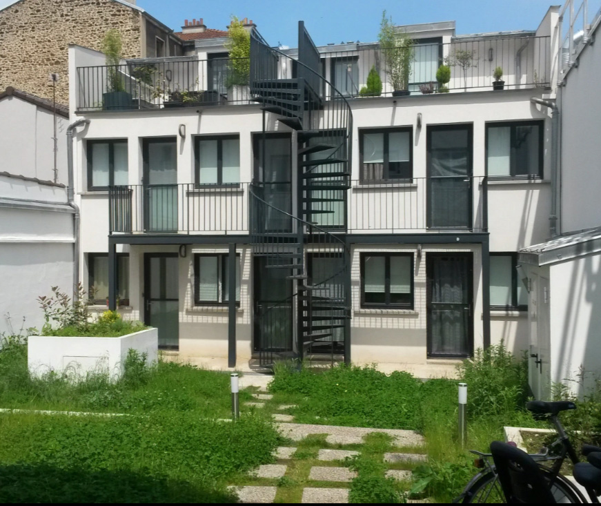 Architecte Pantin. Transformation immeubles Pantin. Architecte rénovation immeubles. Immeuble Pantin. Architecte rénovation immeuble. Frédéric Wetzel. Surélévation immeuble pantin