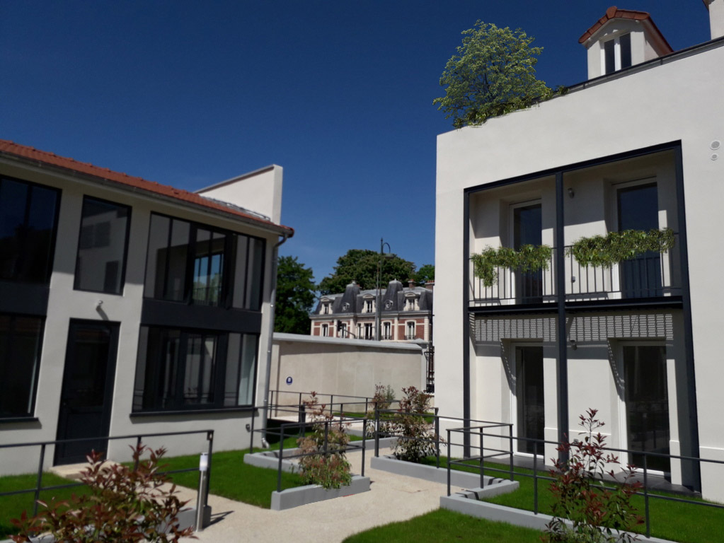 Rénovation immeuble paris agrandissement surélévation construction neuve architecte. Architecte Paris. Architecte rénovation immeuble. Transformation immeuble Neuilly sur Marne. Frédéric Wetzel Architecte