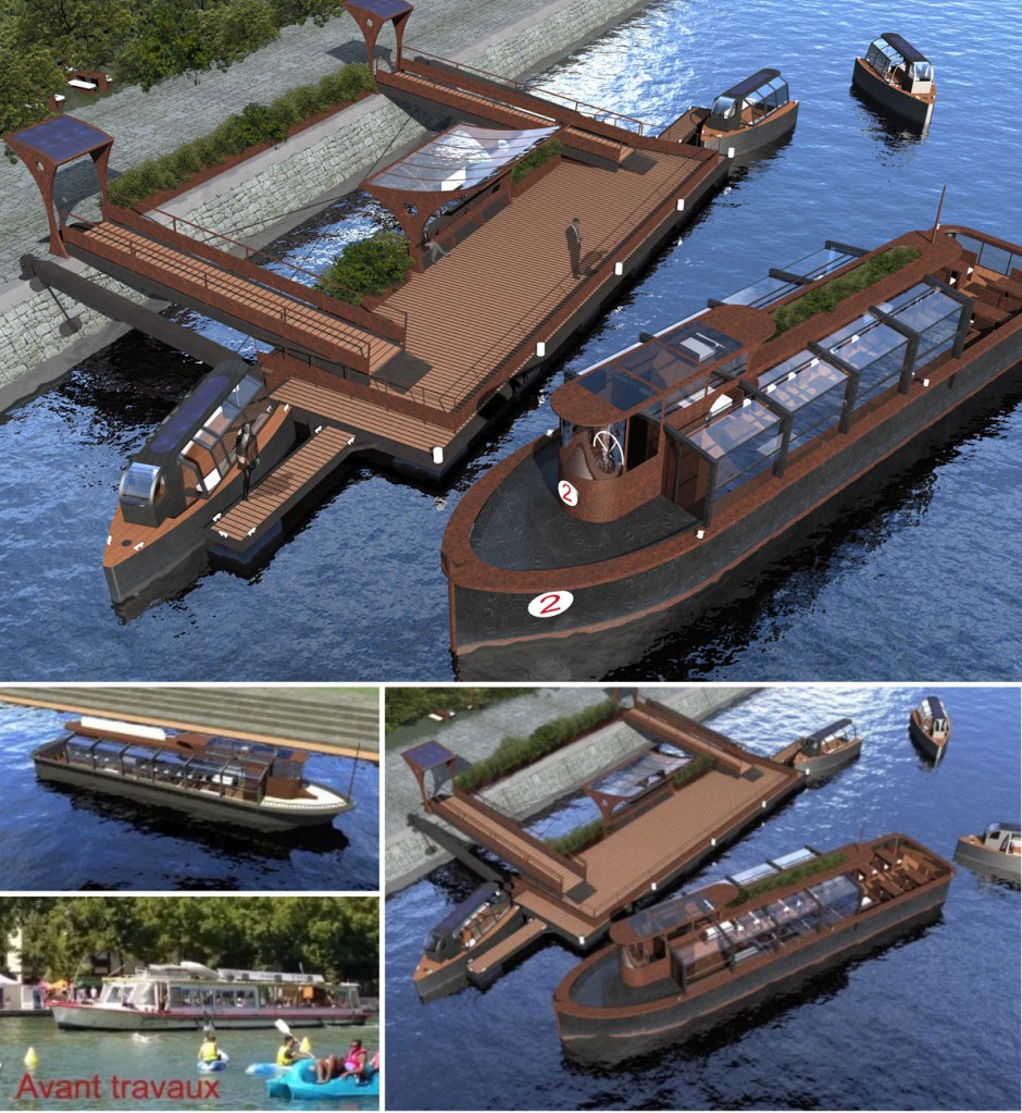 architecte naval transport de passager. Bateau bus. Architecte naval Paris. Transformaion bateau paris. Bateau mouche architecte naval