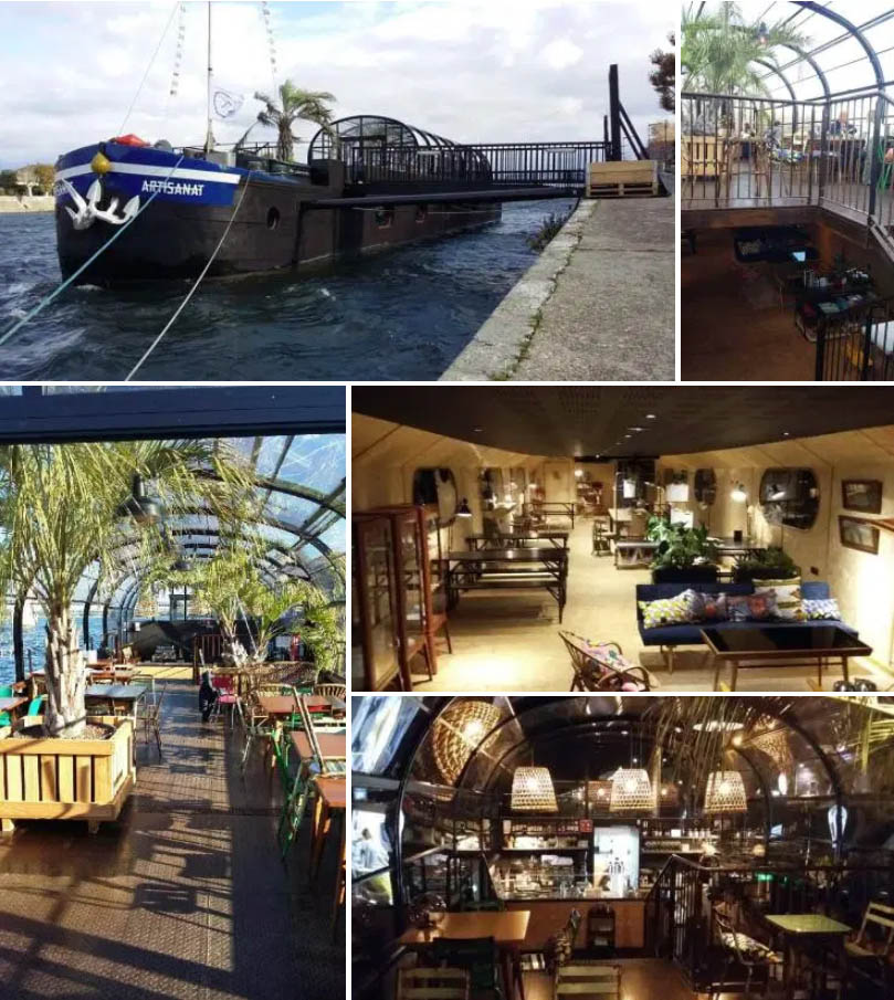 Péniche Bar. Transformation péniche. Péniche Lyon. Architecte naval. Naval Paris. Architecte fluvial.