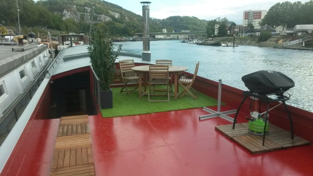 Transformation péniche navigante architecte. Péniche Rouen architecte. Transformation péniche. Habitation flottante. Architecte naval. Frédéric Wetzel