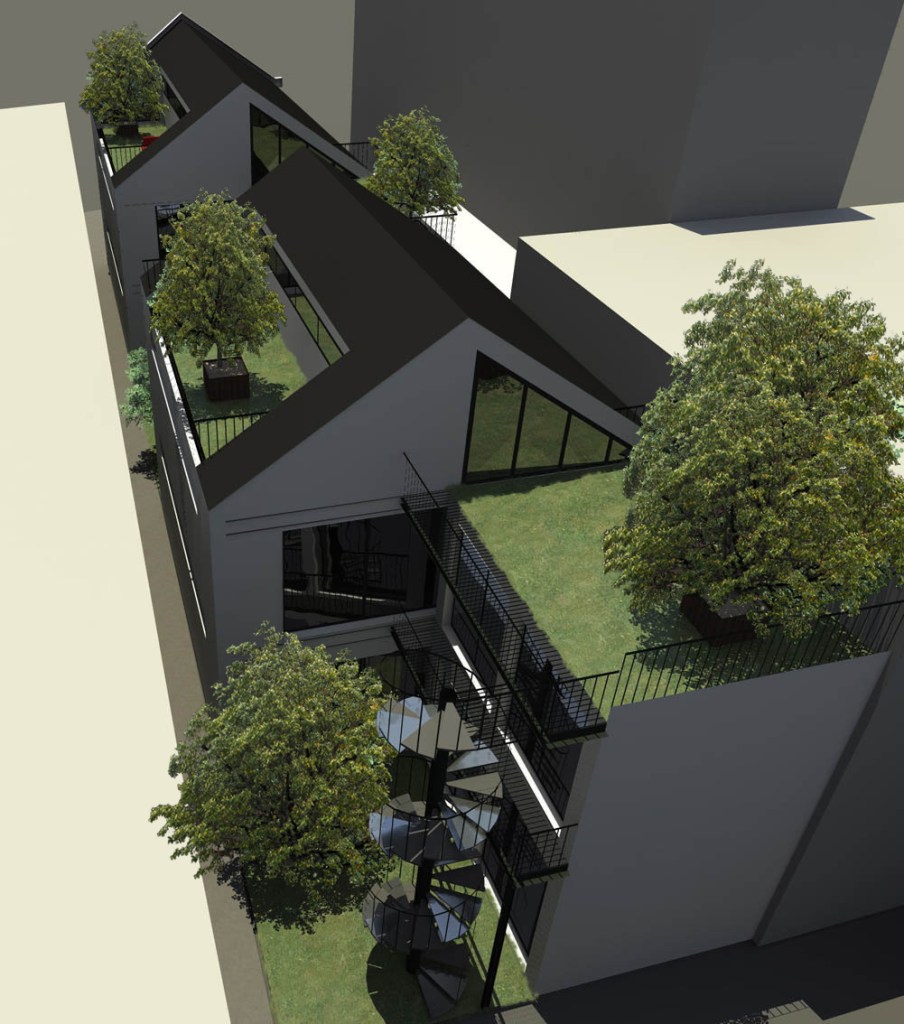 Transformation usine en habitation. Architecte transformation usine. Frédéric Wetzel Architecte. Aménagement usine habitation. Changement affectation usine