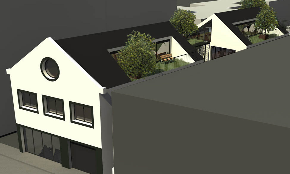 Transformation usine en habitation. Architecte transformation usine. Frédéric Wetzel Architecte. Aménagement usine habitation. Changement affectation usine