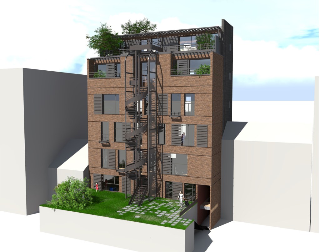 Rénovation lourde immeuble les Lilas Montreuil Architecte paris