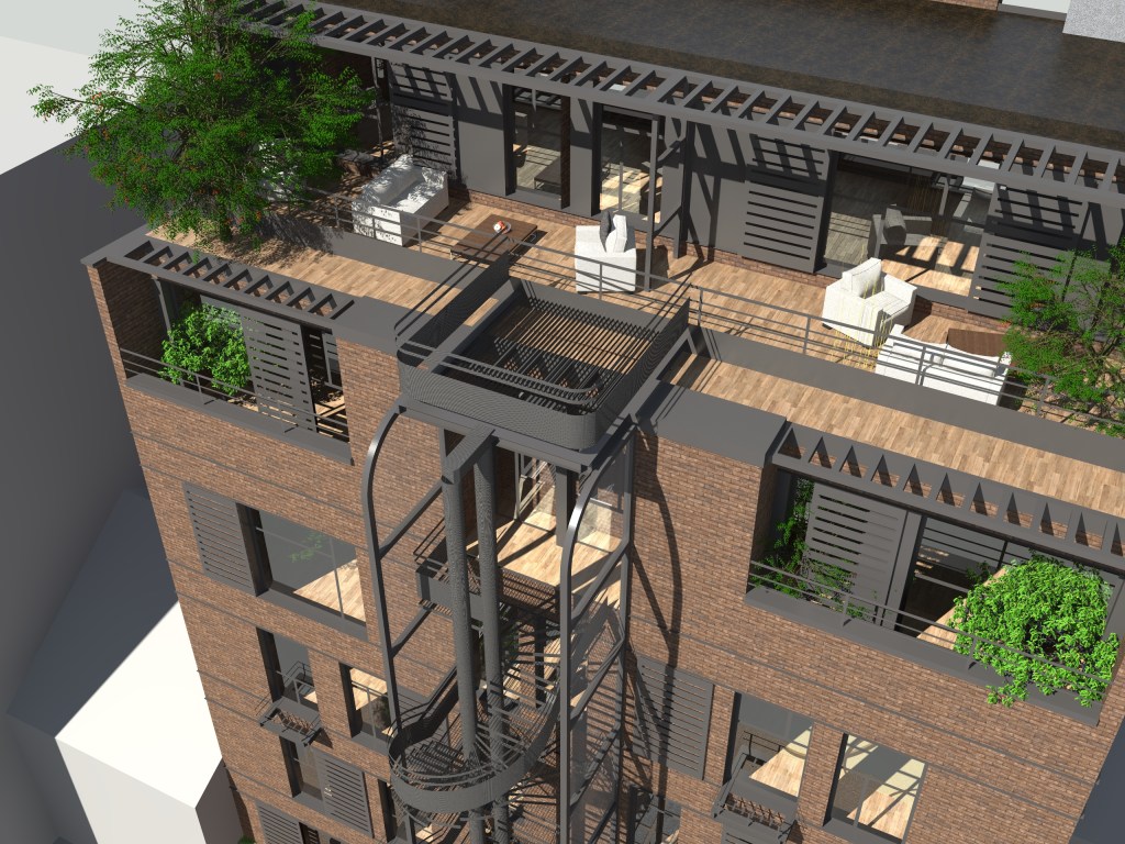 Rénovation lourde immeuble les Lilas Montreuil Architecte paris