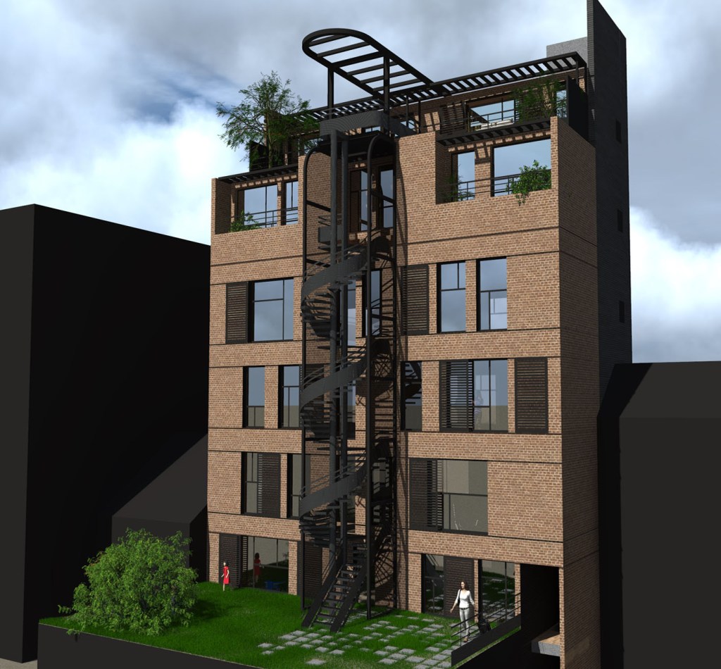 Rénovation lourde immeuble les Lilas Montreuil Architecte paris