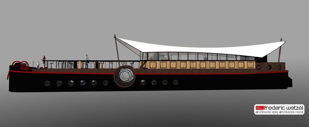 Péniche bar la villette paris bar flottant