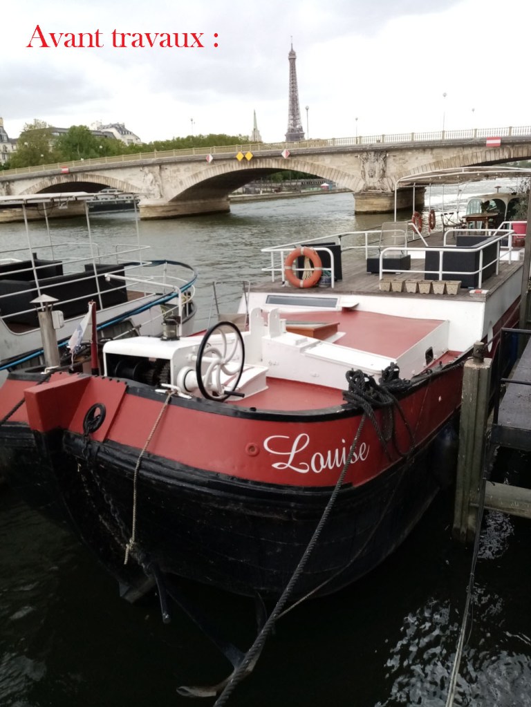 péniche bateau naviguant paris architecte naval paris
