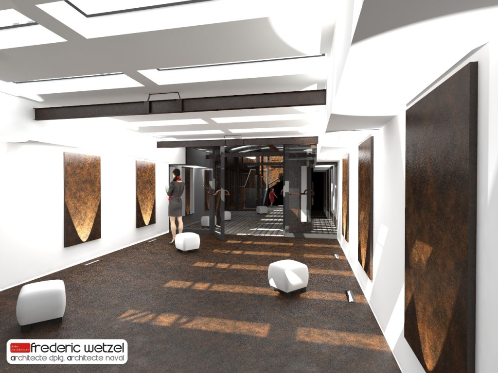 Peniche musé. Peniche expositions. Architecte naval. Transformation péniche. Peniche accessible au public.