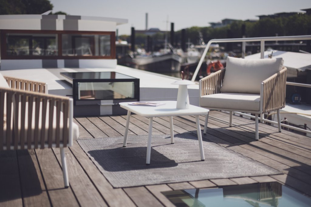terrasse péniche Luxmotor architecte naval