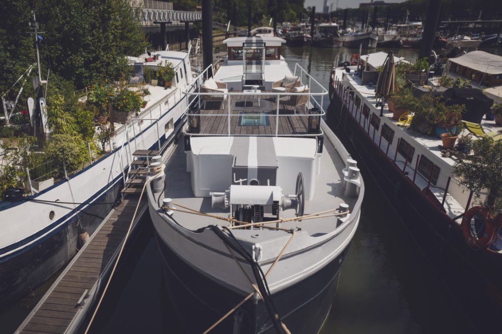 architecte naval transformation péniche Luxmotor travaux