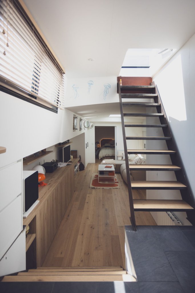 aménagement soute péniche péniche luxmotor architecte naval