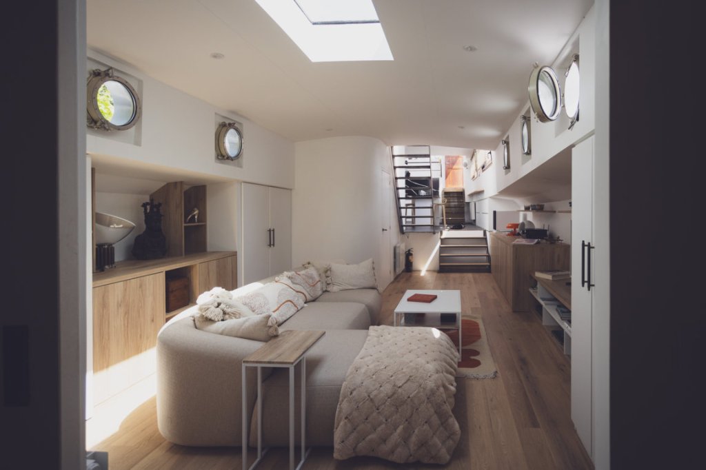 transformation péniche architecte naval luxmotor