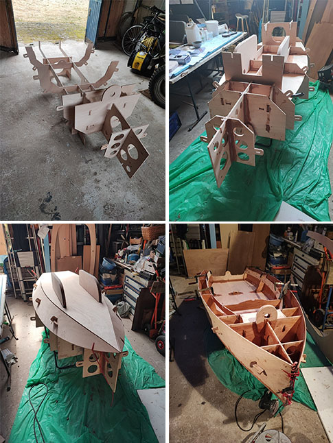 voilier construction amateur kit voilier enfant